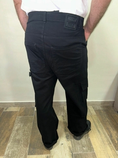 Pantalón Cargo negro - comprar online