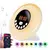 RADIO/RELOJ CON SONIDO Y LUZ LED - comprar online
