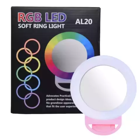 Aro de Luz RGB LED soft ring light AL20 - comprar online