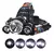 LINTERNA MINERA 3 LUCES LED VINCHA 4 FUNCIONES DE ILUMINACION 49-22SUO075 - comprar online
