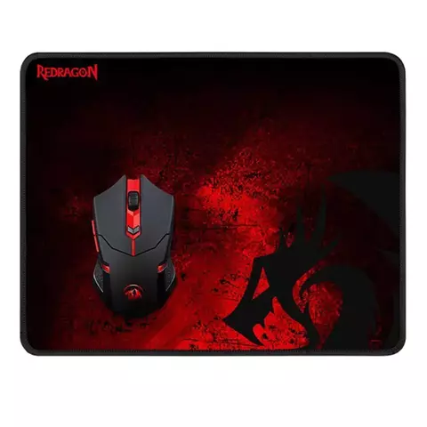 Combo Mouse y Mousepad REDRAGON M601WL-BA - comprar online