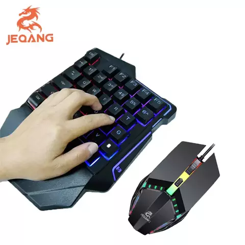 Combo teclado One Hand+Mouse Gamer - comprar online