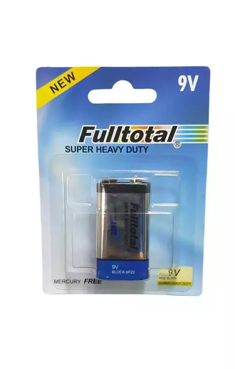BATERIA 9V SUPER HEAVY DUTY FULL TOTAL - comprar online