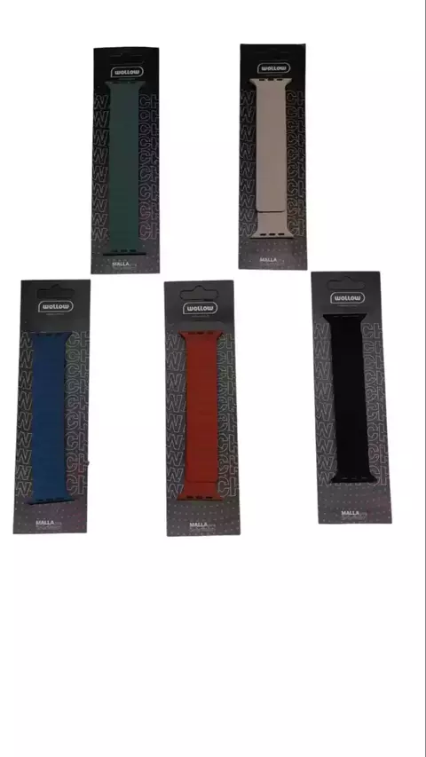 Malla smartwatch silicona magnetica 42/44/45/49mm - comprar online