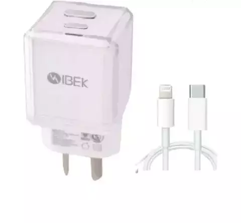 CARGADOR IBEK IPHONE 20W - comprar online