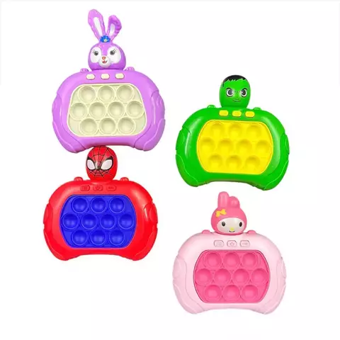 POP IT ELECTRONICO CON LUZ Y SONIDO PERSONAJES - comprar online