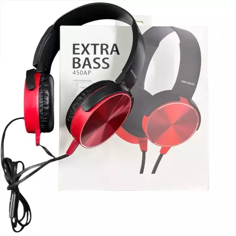 AURICULAR VINCHA C/CABLE EXTRA BASS 450AP - comprar online