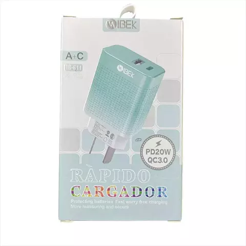 CABEZAL IBEK 20W USB - TIPO C - comprar online