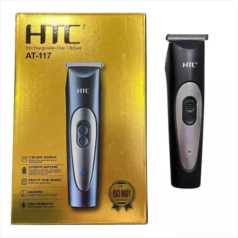 MAQUINA CORTADORA DE PELO HTC AT-117 RECARGABLE