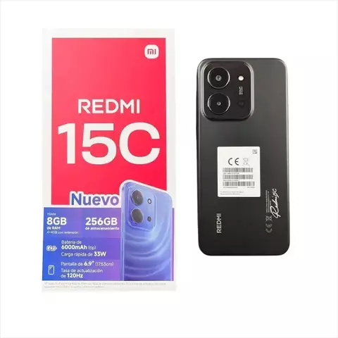 CELULAR XIAOMI REDMI 15C 4RAM/256GB