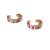Piercing Fake Banho de Ouro Cravejado Cristais - comprar online