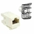 Conector Keystone RJ45 CAT6 CommScope Netconnect SL110 Branco 1-1375055-3