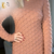 Vestido Escama de Peixe Nude - Karina Stacchini