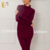 5- Calça em Tricô Cereja (Cherry) - comprar online