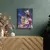 Imagen de Arte de Pared en Lienzo de Lebron James