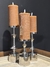 Set x3 Candelabros Aluminio - comprar online