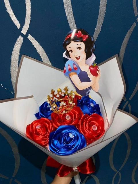 Buquê cetim princesas