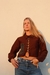 Campera gabardina marron