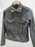 Campera jean desgastada