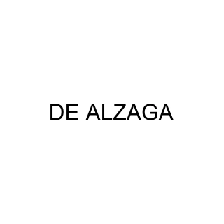 De Alzaga