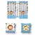 Imagem do Kit Cortina 2,00L x 1,50A + 2 Capas De Almofadas Estampadas Infantil