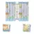 Kit Cortina 2,00L x 1,50A + 2 Capas De Almofadas Estampadas Infantil - loja online