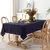 Toalha de mesa de tecido de algodão com borlas - loja online