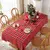 Toalha de mesa quadriculada na internet