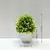 Planta em vaso artificial para mesa na internet