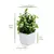 Planta em vaso artificial para mesa na internet
