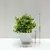 Planta em vaso artificial para mesa - comprar online