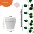 Planta Trepadeira Artificial Jiboia Com Vaso Branco - comprar online