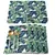 Jogos americanos decoração folhas douradas 1 pcs - 30 x40cm - ROCRIS CASA E DECORAÇÃO