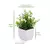 Planta em vaso artificial para mesa na internet