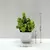 Planta em vaso artificial para mesa - comprar online