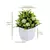 Planta em vaso artificial para mesa - ROCRIS CASA E DECORAÇÃO