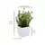 Planta em vaso artificial para mesa - loja online