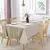 Toalha de Mesa Retangular Elegante - ROCRIS CASA E DECORAÇÃO