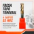 FRESA TOROIDAL 4CTS. Ø 4,0 X 10 X 50 H4 R 1,0 - 55 HRC - comprar online