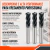 FRESA TOROIDAL 4CTS. Ø 10,0 X 25 X 75 H10 R 0,5 - 45 HRC - Luctools Ferramentas