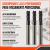 FRESA TOPO RETO 4CTS. Ø 6,0 X 15 X 50 H6 - 45 HRC - Luctools Ferramentas