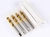 Conjunto de machos de roscar MACHO TD824482 YG-1 - 3/8", com quatro machos de diferentes tamanhos em embalagem plástica transparente.