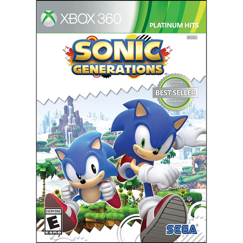 Sonic Generations (Platinum Hits)(Roda XBOX-ONE) - XBOX-360