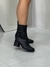 BOTA SALTO BLOCO PRETA - comprar online