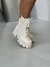 COTURNO TRATORADO MEIA OFF WHITE