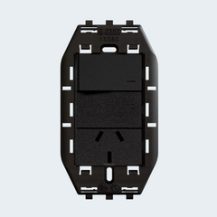 Llave armada punto y toma Jeluz Platinum - comprar online