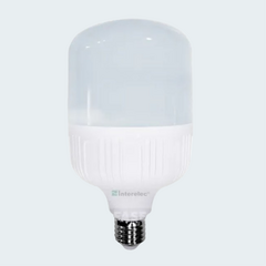 Lámpara LED alta potencia 30W luz fría E27 Interelec