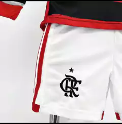 Kit Infantil Flamengo 24/25 Adidas Manga Longa na internet