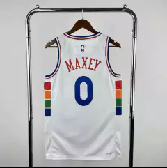 Camisa Regata Philadelphia 2024/2025 # 0 Maxey - comprar online