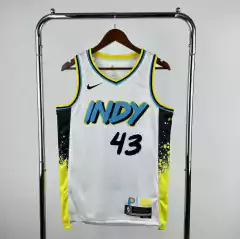 Camisa Regata Indiana Pacers 2025 #43 dia Siakan
